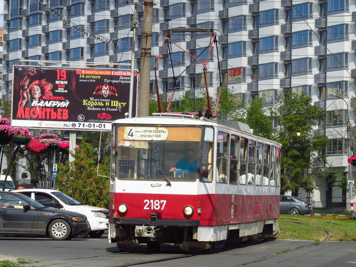 Ульяновск, Tatra T6B5SU № 2187