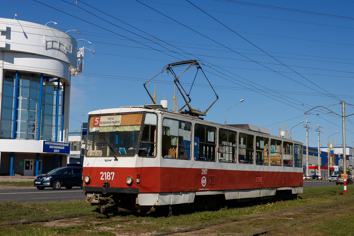 Ульяновск, Tatra T6B5SU № 2187