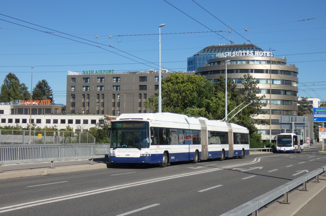 Женева, Hess lighTram (BGGT-N2C) № 782