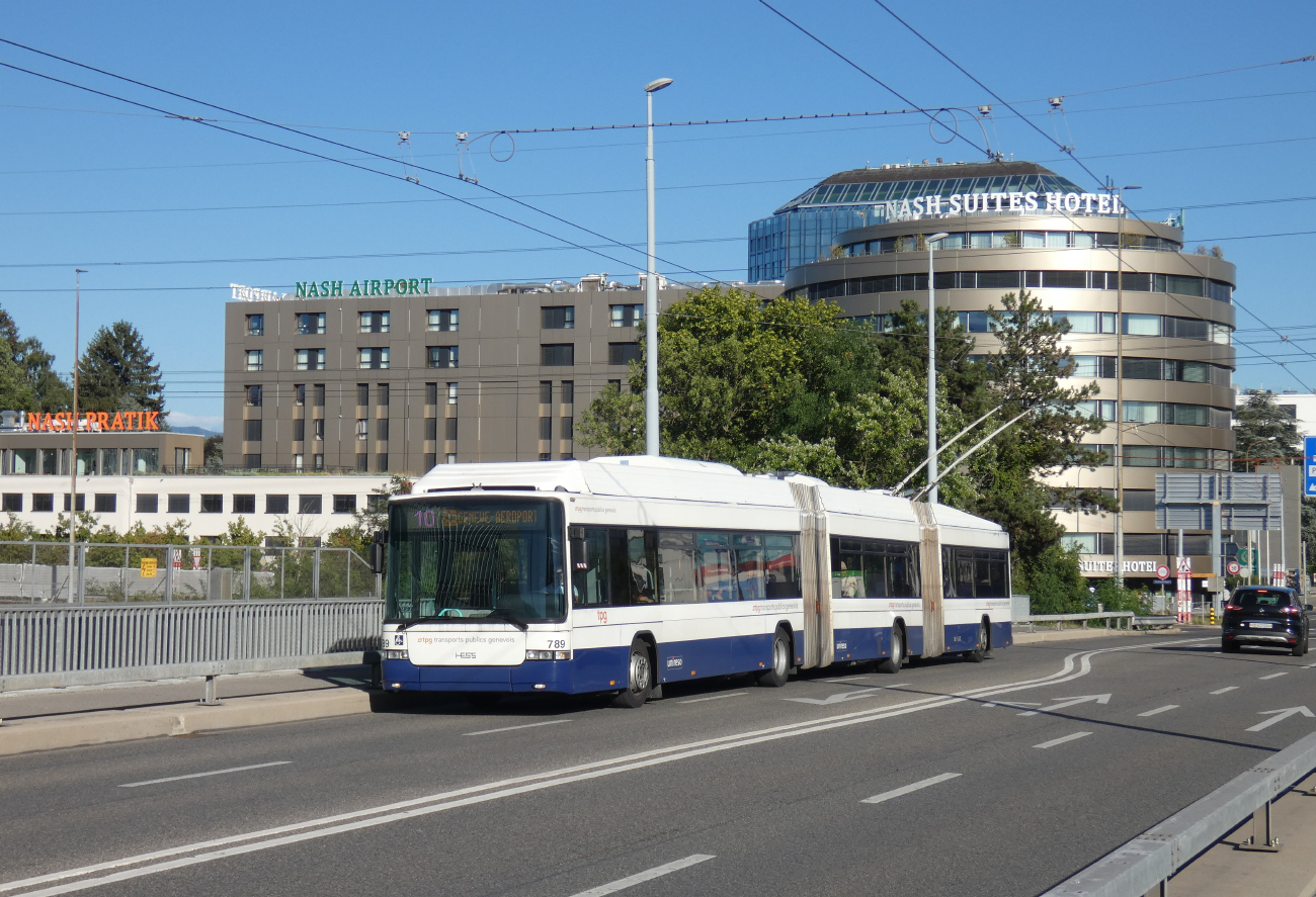 Geneva, Hess lighTram (BGGT-N2C) č. 789