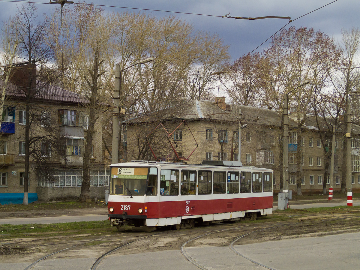 Ulyanovsk, Tatra T6B5SU # 2187