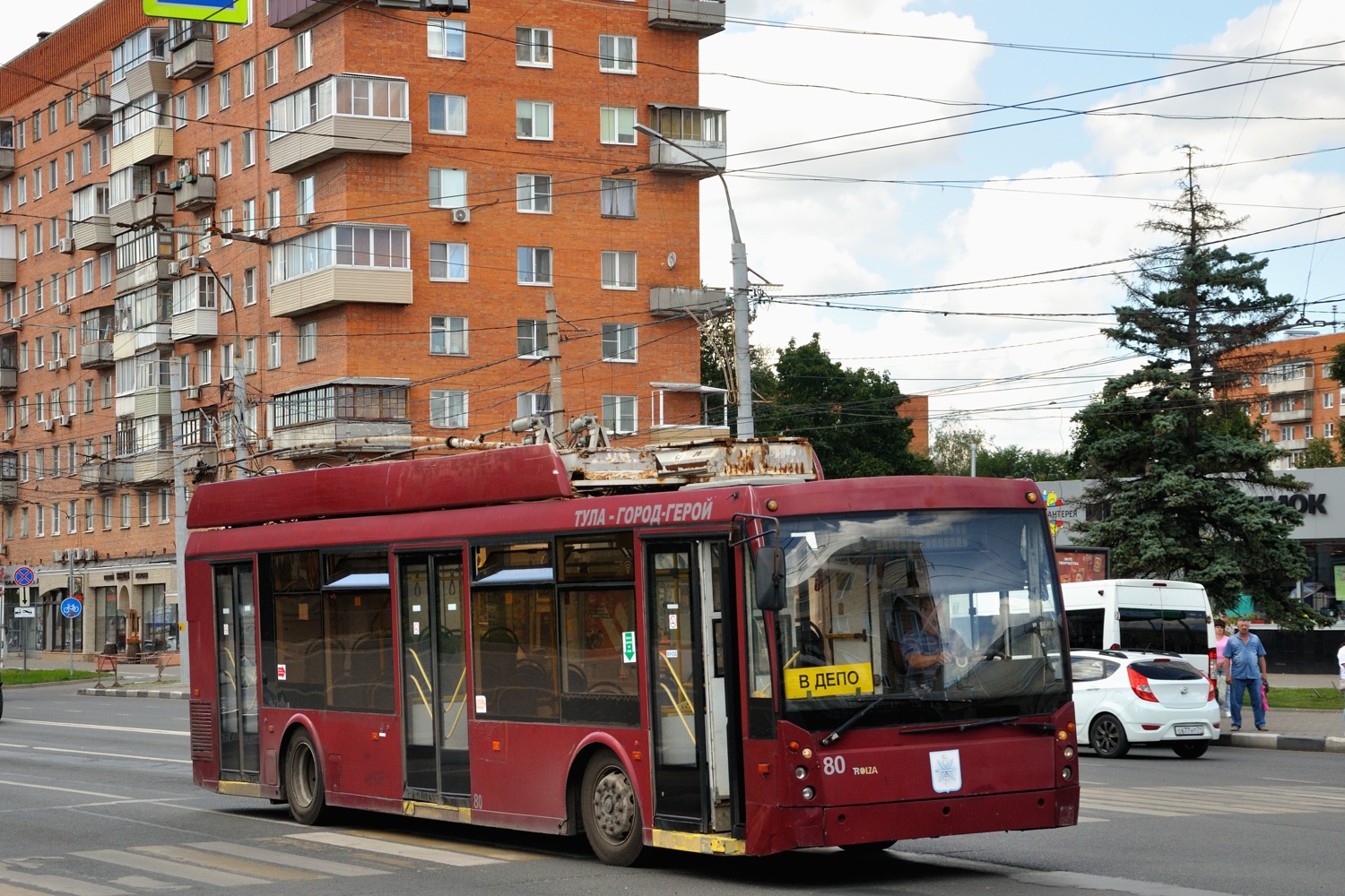 Тула, Тролза-5265.00 «Мегаполис» № 80 Тула, Тролза-5265.00 «Мегаполис» № 80