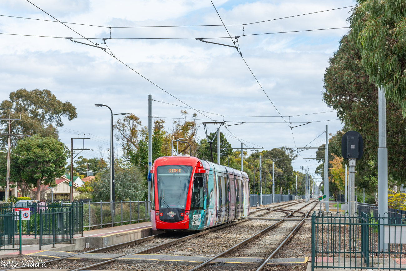 Аделаида, Alstom Citadis 302 № 206