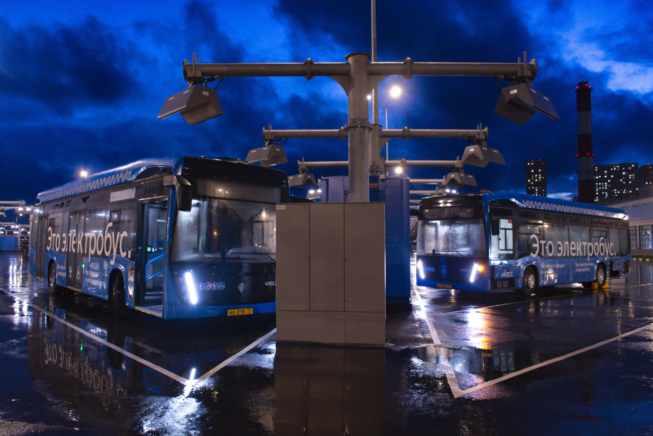 Москва — Электробусный парк "Митино"