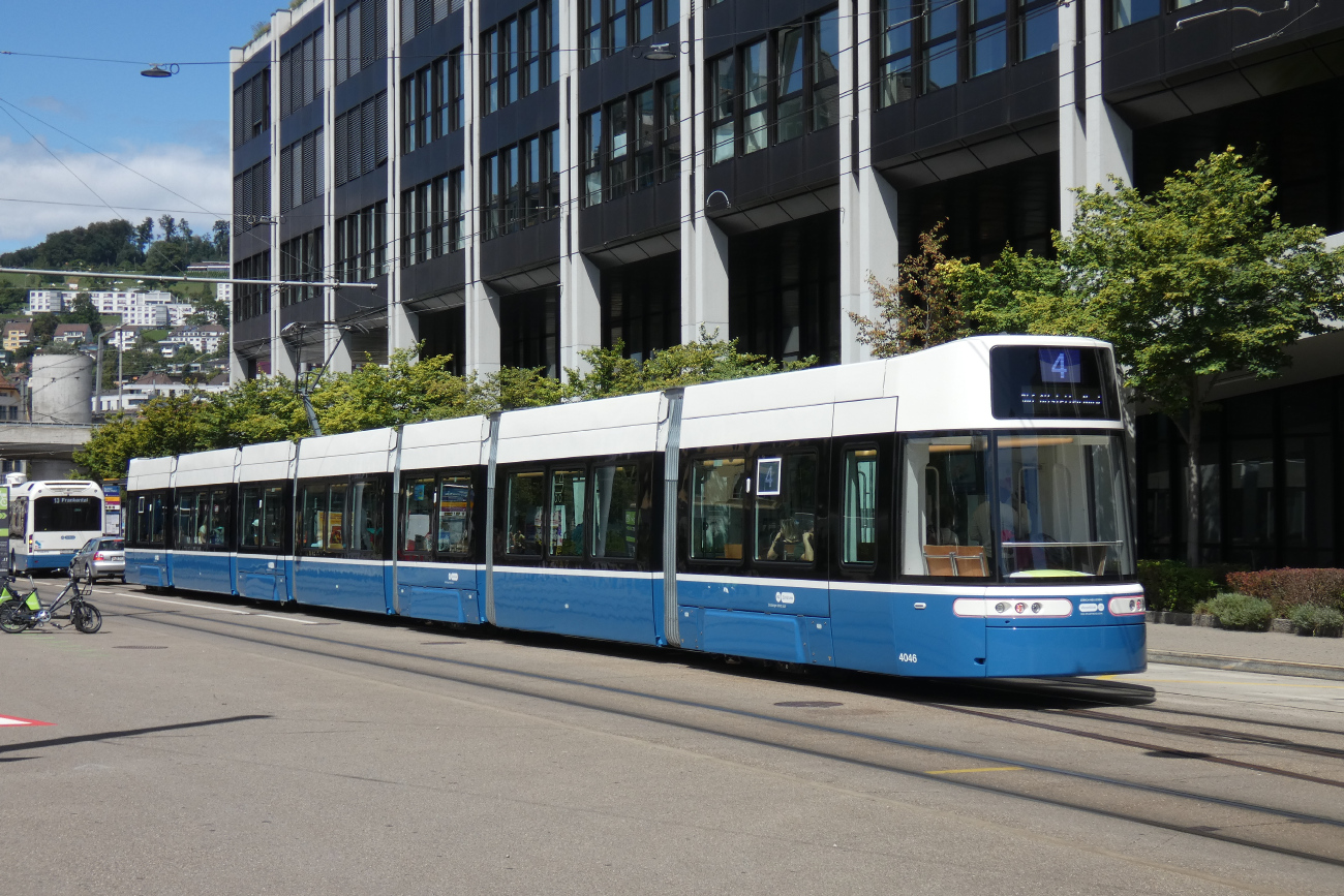 Цюрих, Alstom Flexity Zürich № 4046