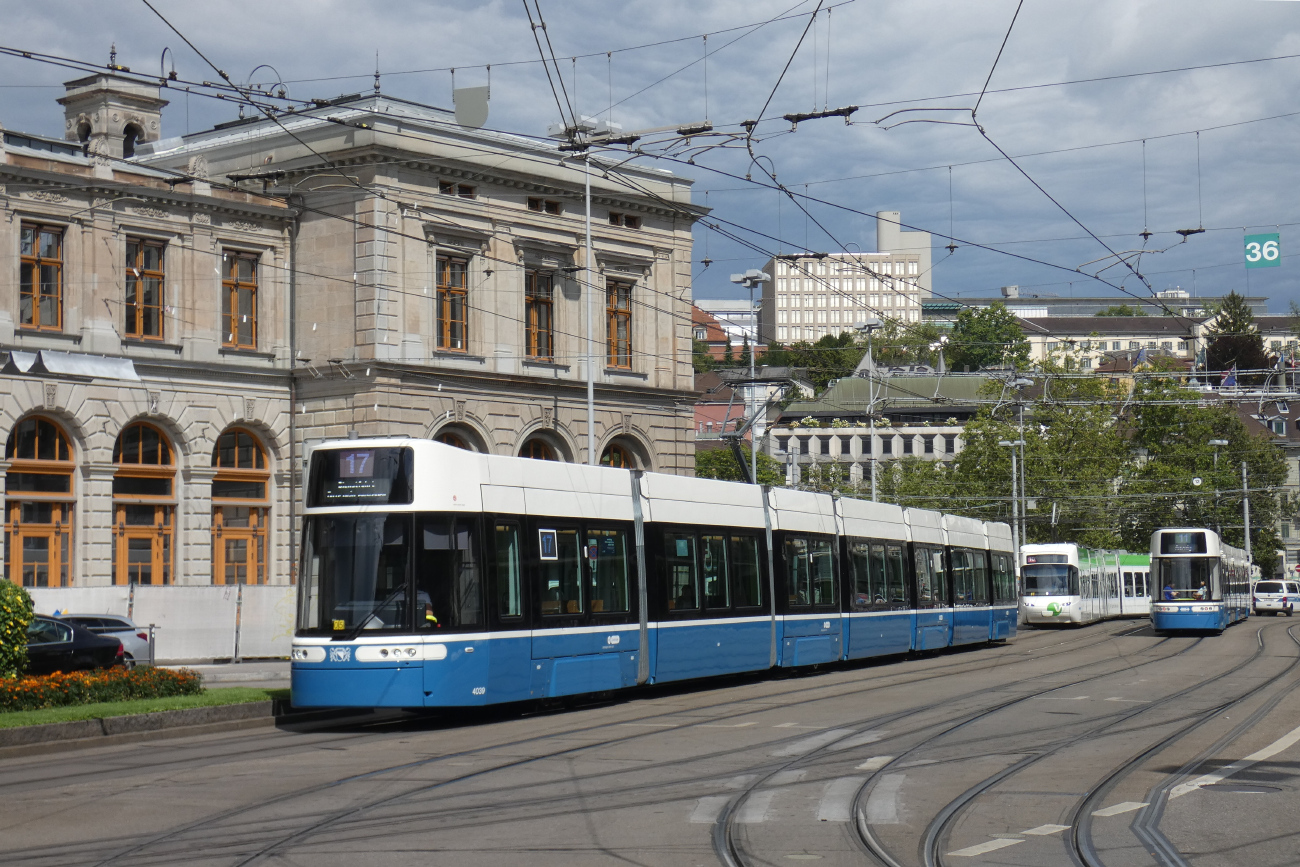 Zürich, Alstom Flexity Zürich — 4039