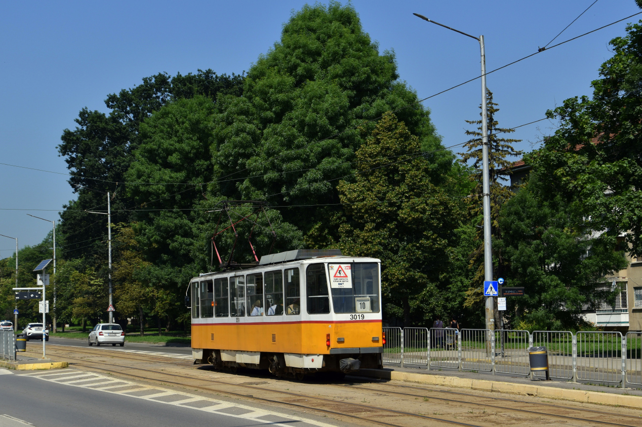 София, Tatra T6A2B № 3019