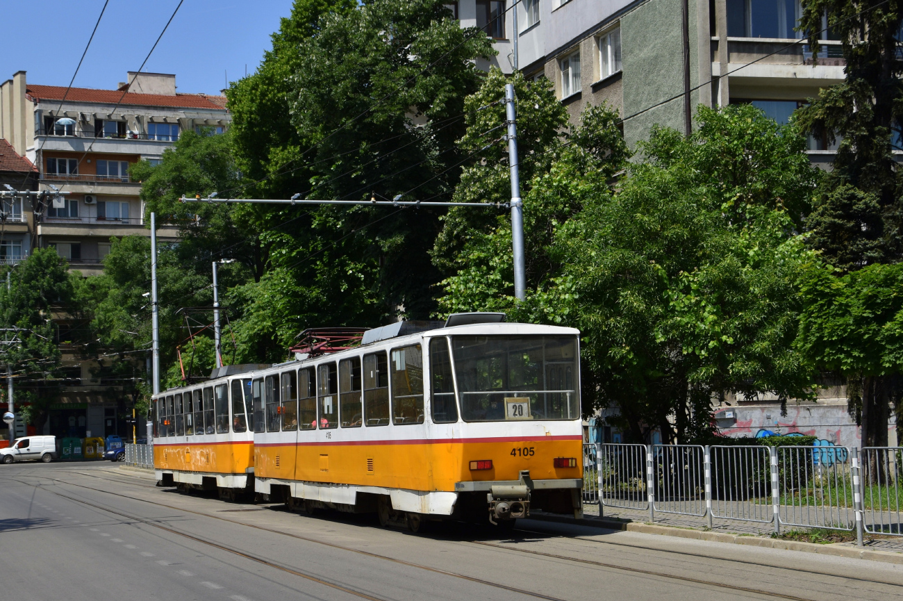 Sofia, Tatra T6B5B Br. 4105
