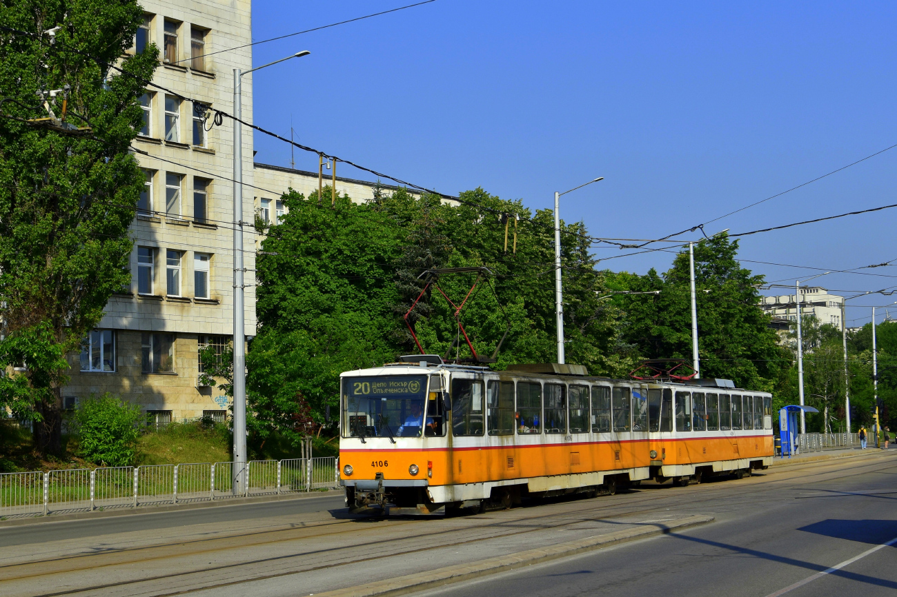 София, Tatra T6B5B № 4106