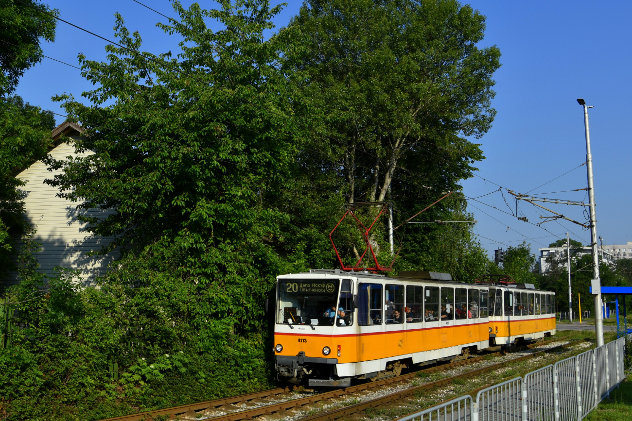 София, Tatra T6B5B № 4113