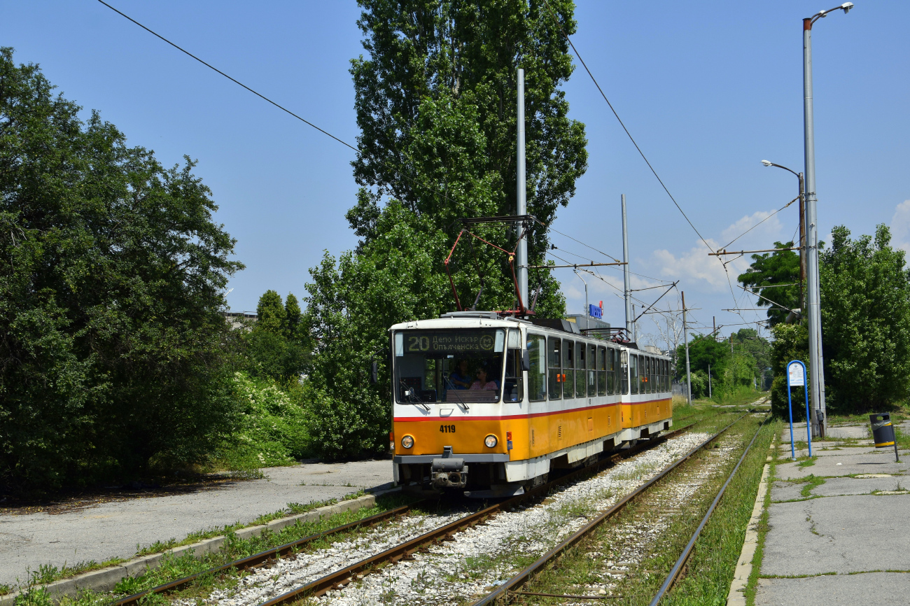 Sofia, Tatra T6B5B nr. 4119