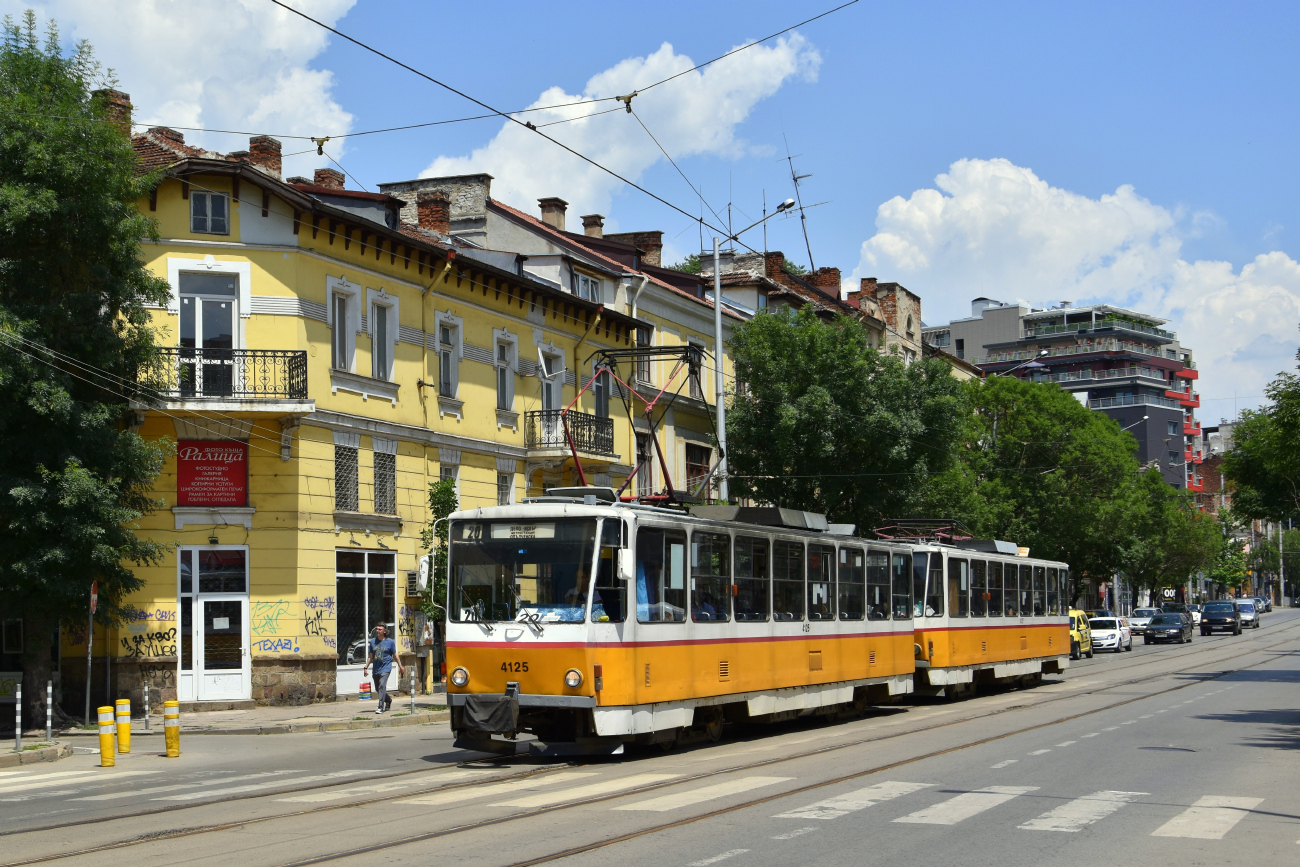 София, Tatra T6B5B № 4125
