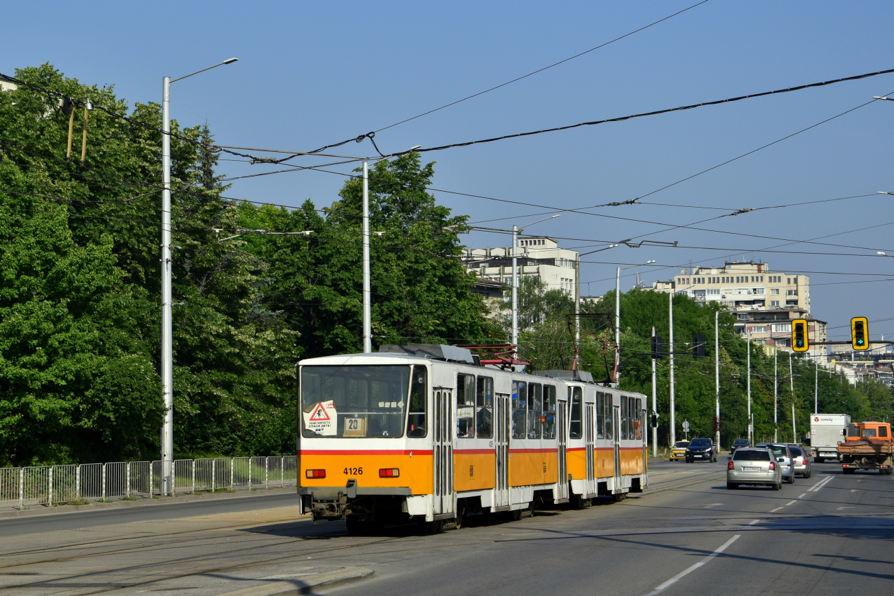 София, Tatra T6B5B № 4126