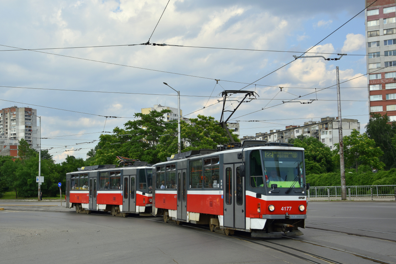 София, Tatra T6A5 № 4177