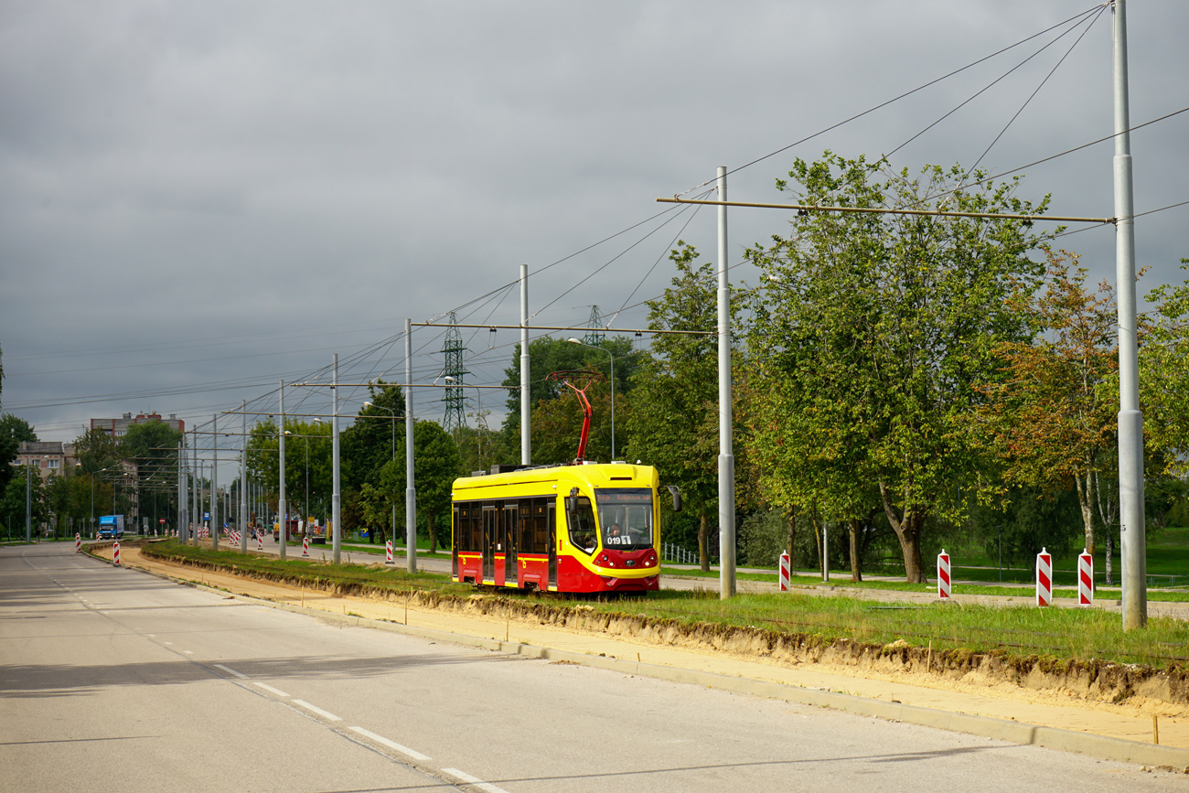 Даугавпилс, 71-911 «City Star» № 019; Даугавпилс — Реновация путей на ул. Ятниеку Даугавпилс, 71-911 «City Star» № 019; Даугавпилс — Реновация путей на ул. Ятниеку