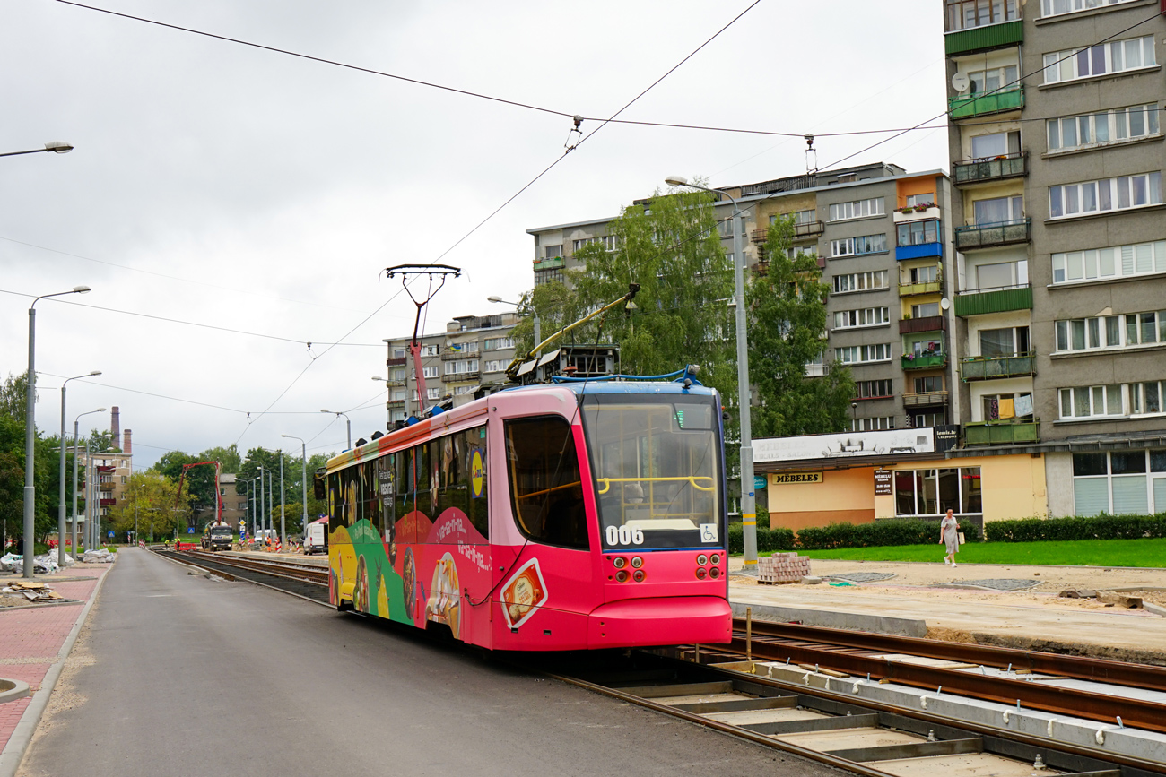 Даугавпилс, 71-623-02 № 006; Даугавпилс — Реновация путей на ул. Смилшу