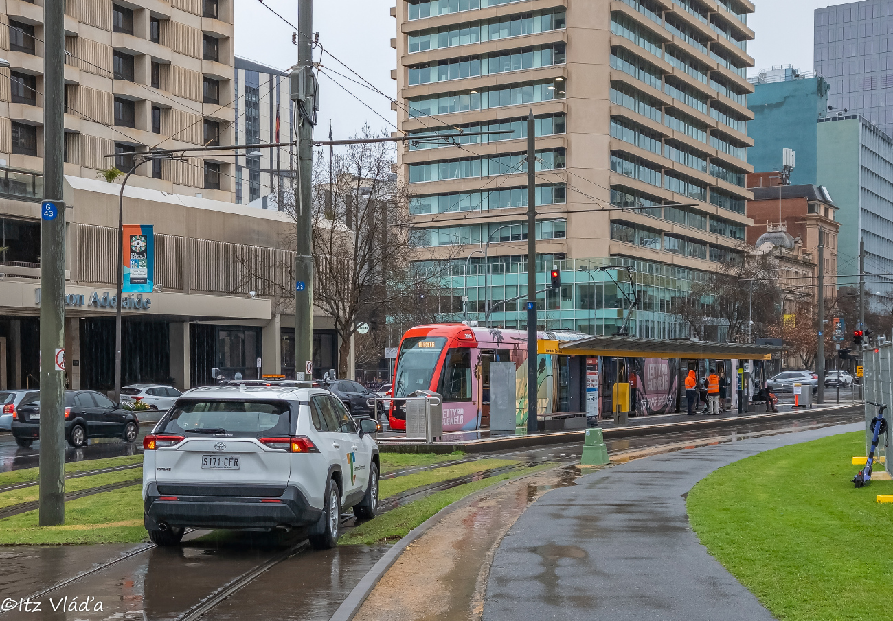Adelaide, Alstom Citadis 302 Br. 206