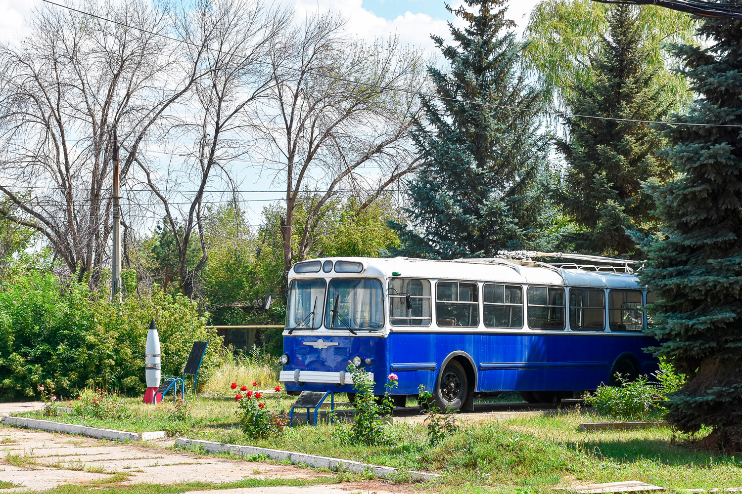 Энгельс, ЗиУ-5Д № Б/н; Энгельс — Троллейбусный завод