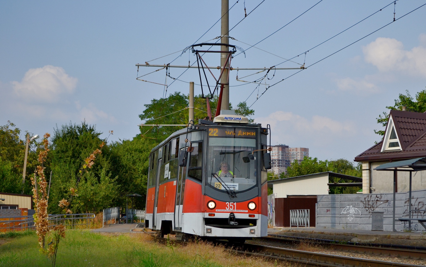 Краснодар, 71-605ТН (КТМ-5М3Р8) № 351