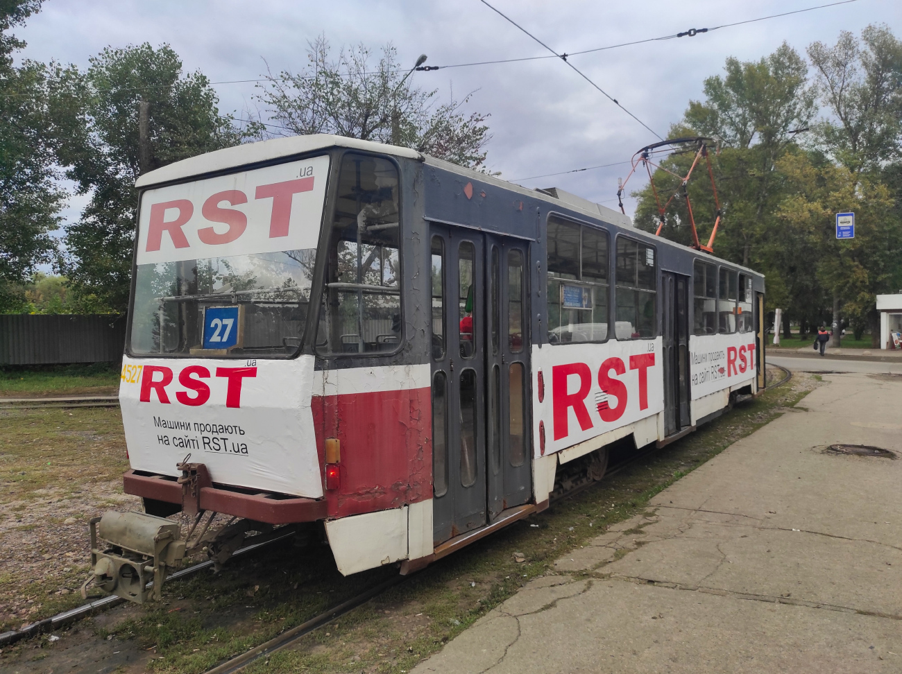 Харьков, Tatra T6B5SU № 4527