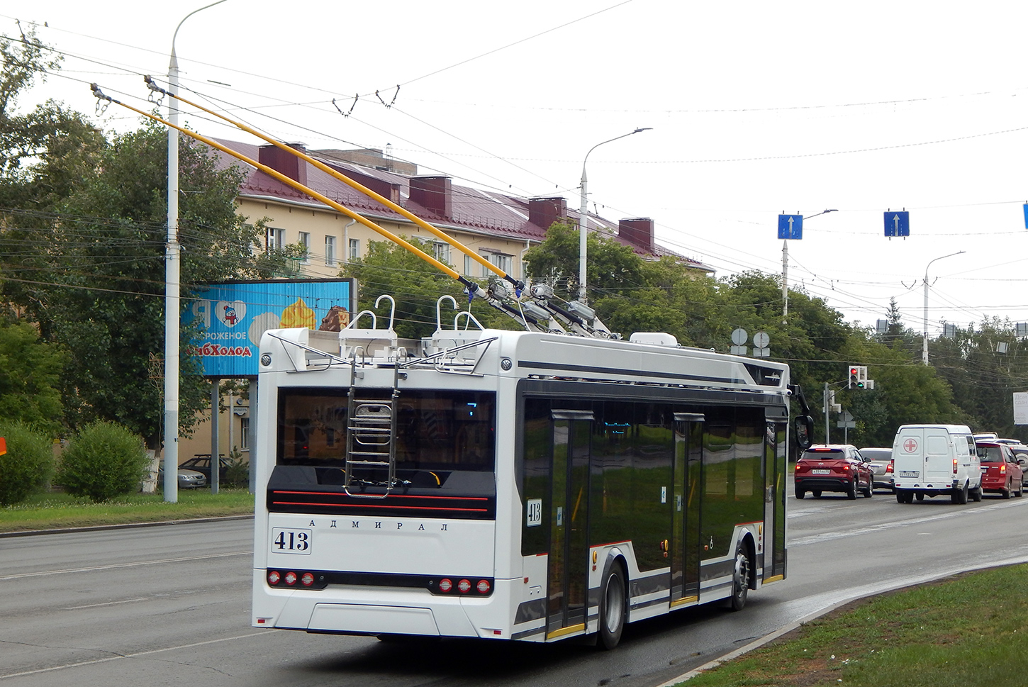Омск, ПКТС-6281.00 «Адмирал» № 413