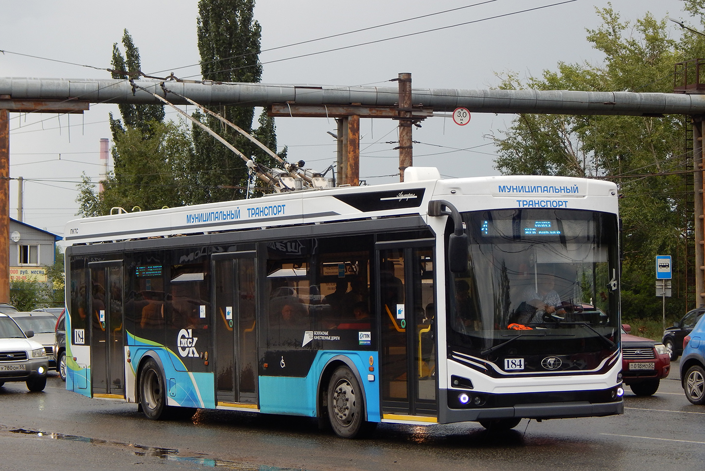 Омск, ПКТС-6281.00 «Адмирал» № 184