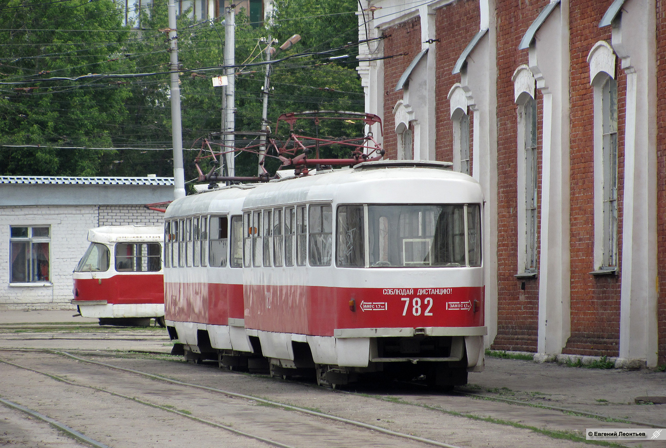Самара, Tatra T3SU № 782; Самара — Городское трамвайное депо