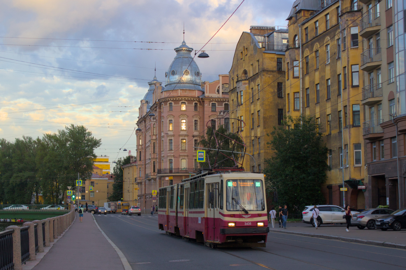 Санкт-Петербург, ЛВС-86К № 3435
