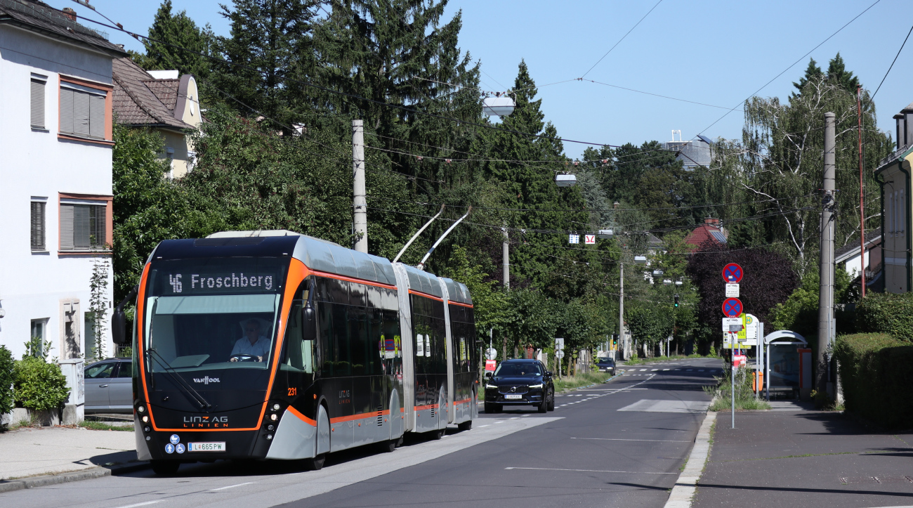 Линц, Van Hool Exqui.City 24 № 231