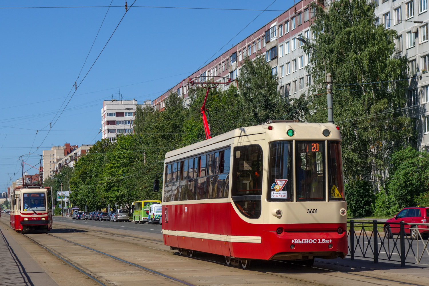 Санкт-Петербург, ЛМ-68М2 (мод. СПб ГЭТ) № 3601