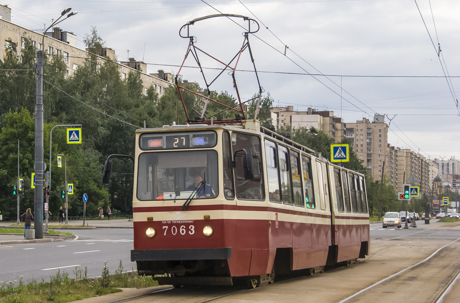 Санкт-Петербург, ЛВС-86К № 7063