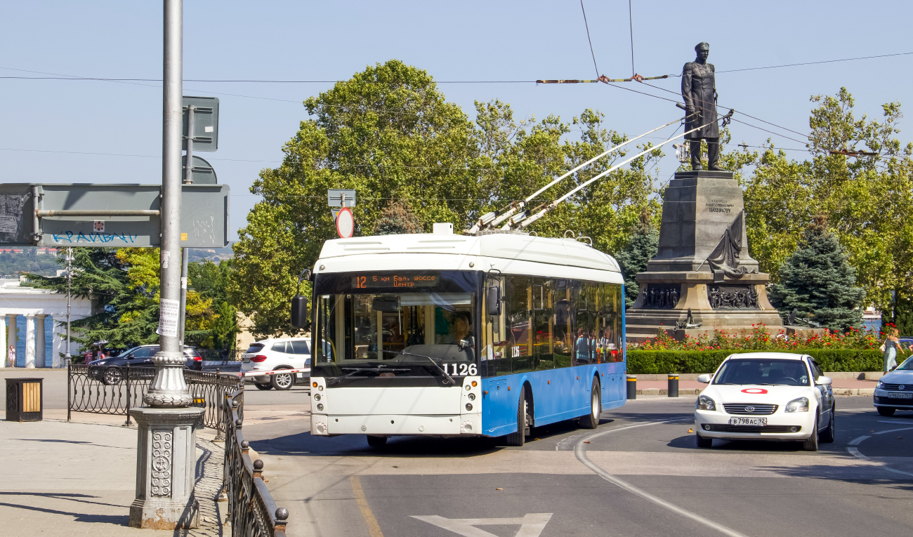Севастополь, Тролза-5265.02 «Мегаполис» № 1126