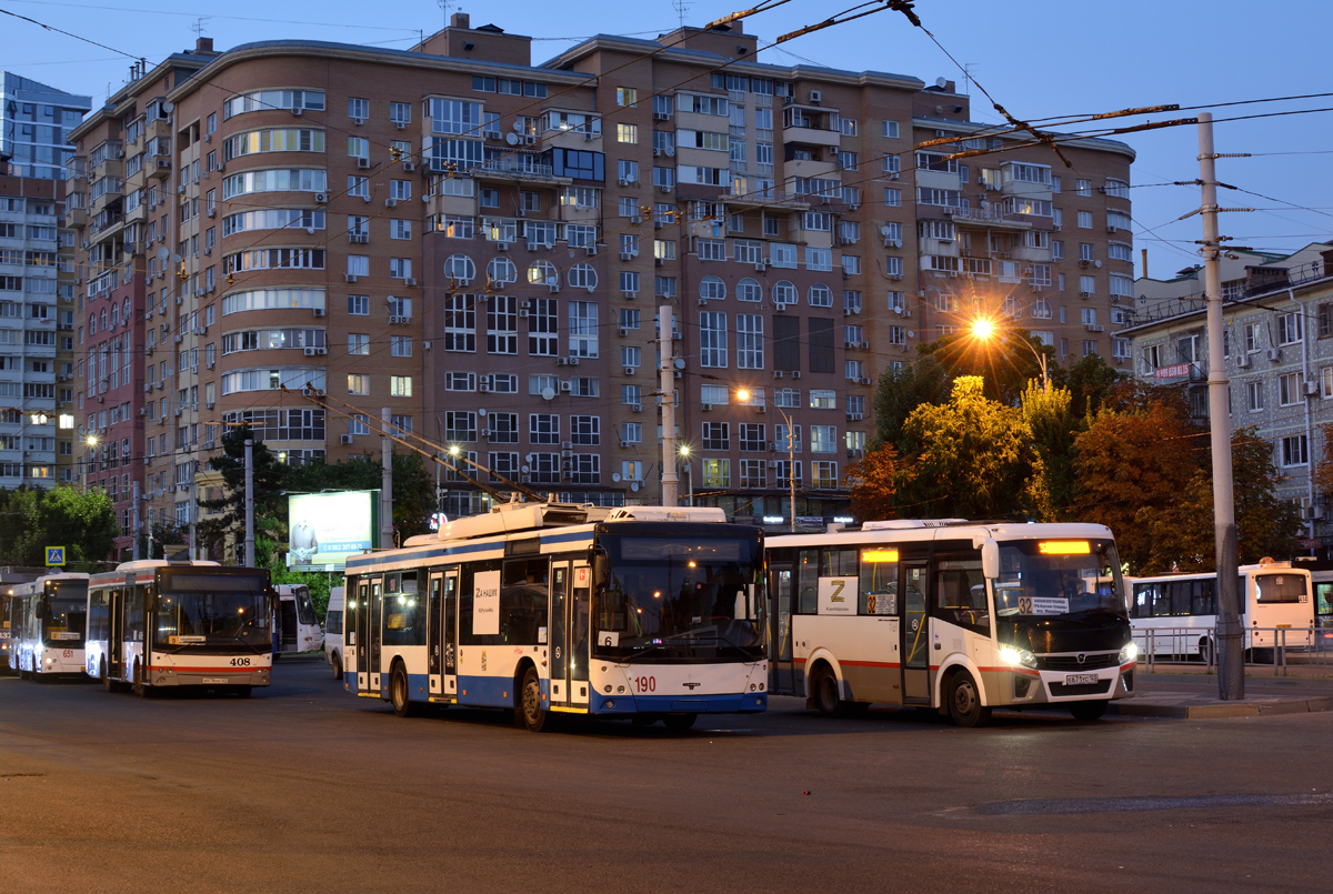 Краснодар, СВАРЗ-МАЗ-6275 № 190