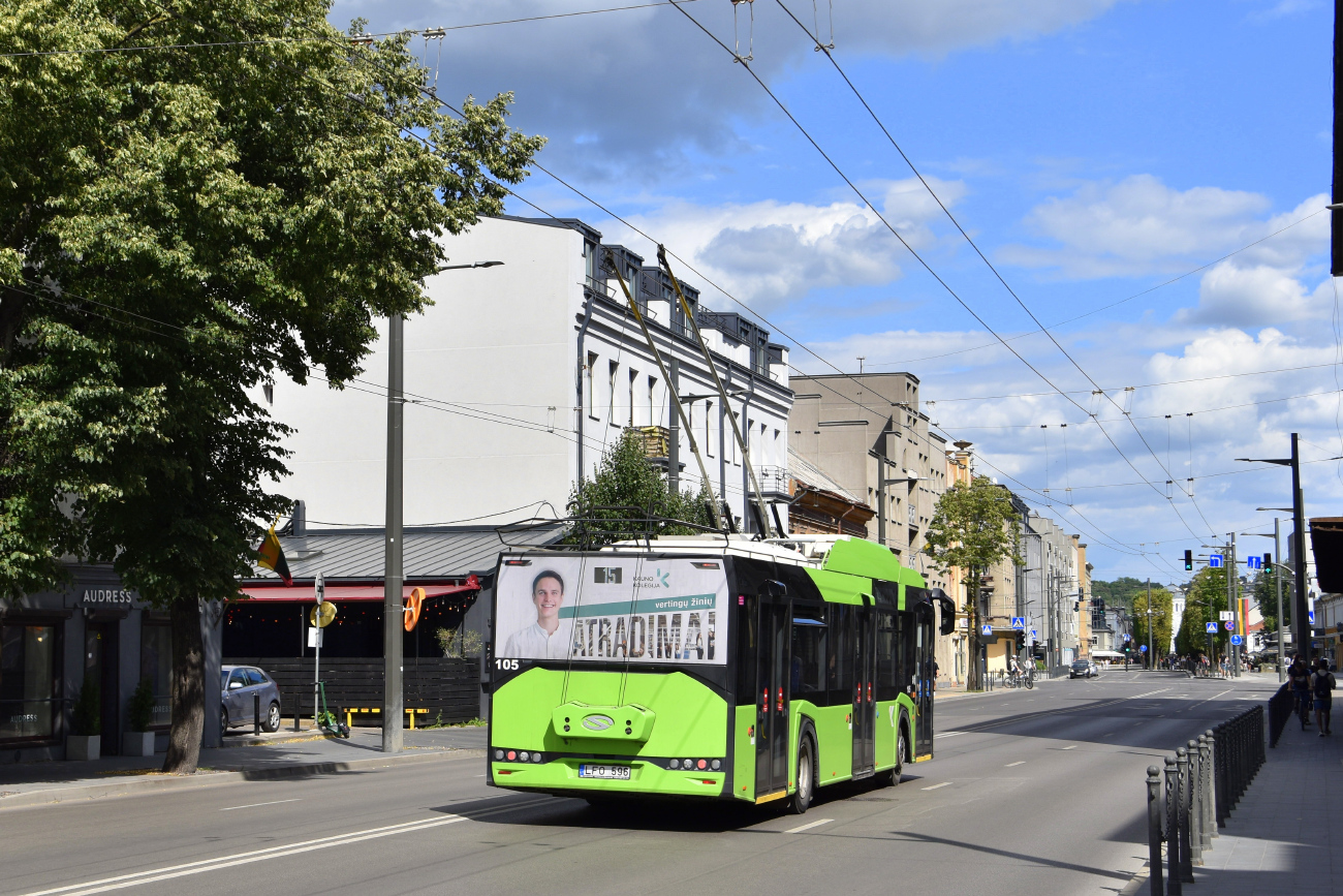 Каунас, Solaris Trollino IV 12 Medcom № 105