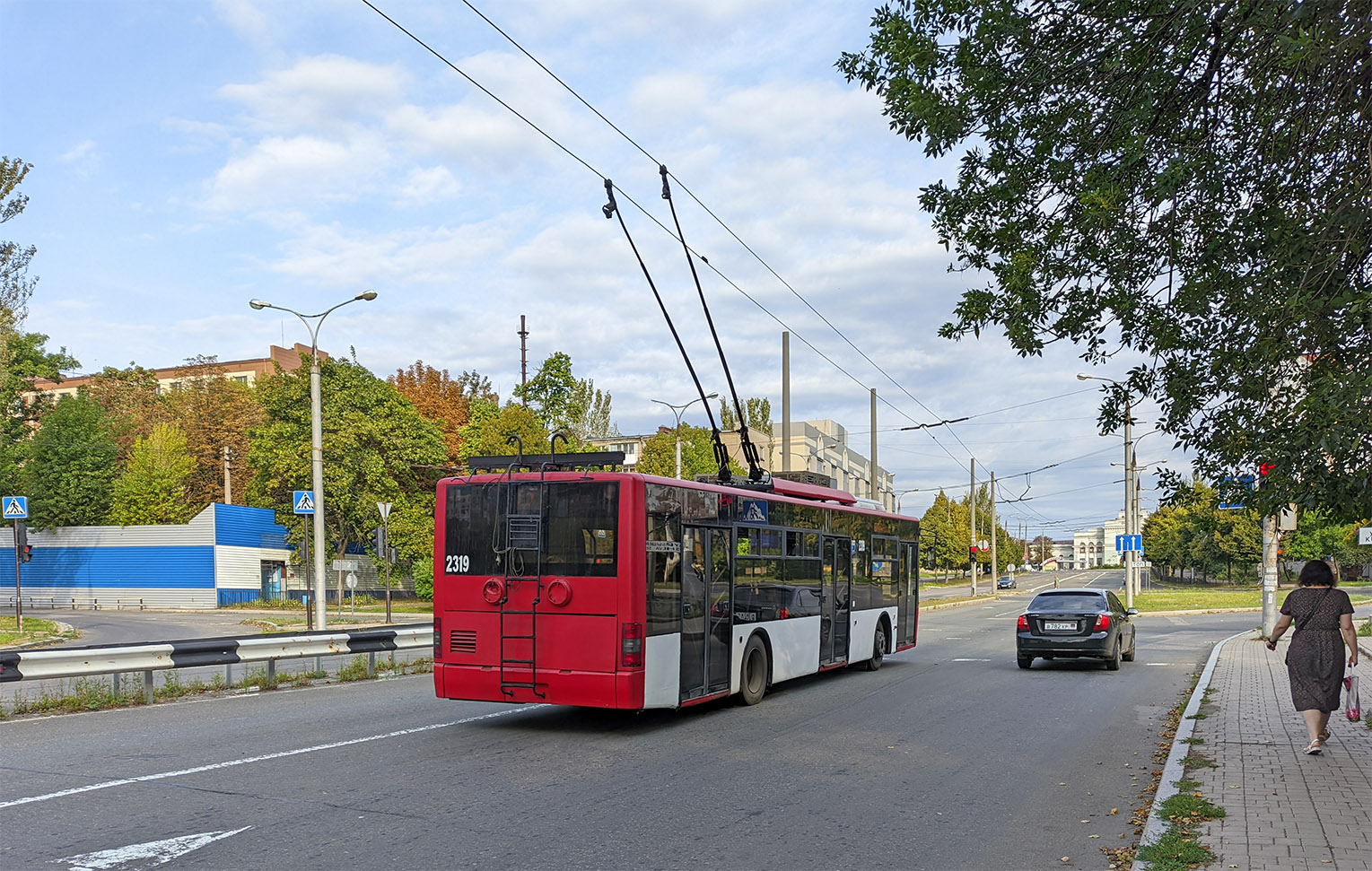 Донецьк, ЛАЗ E183A1 № 2319