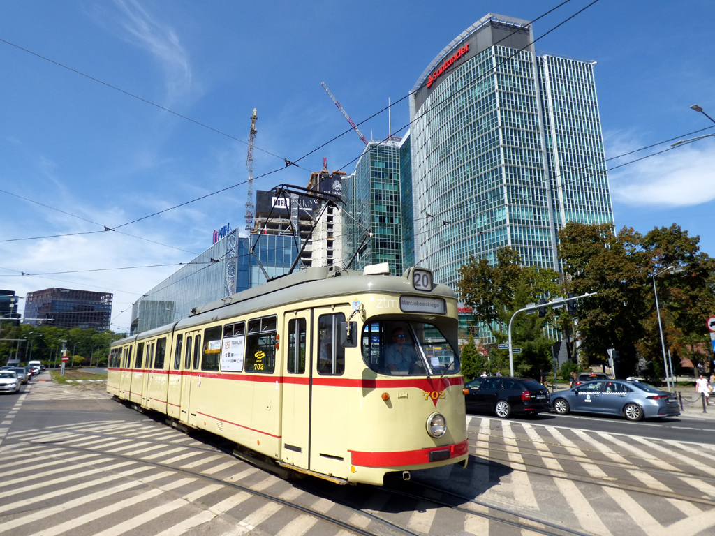 Познань, Duewag GT8 № 702
