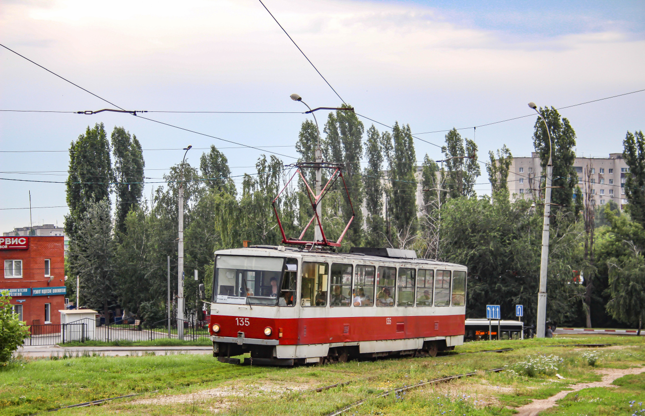 Липецк, Tatra T6B5SU № 135