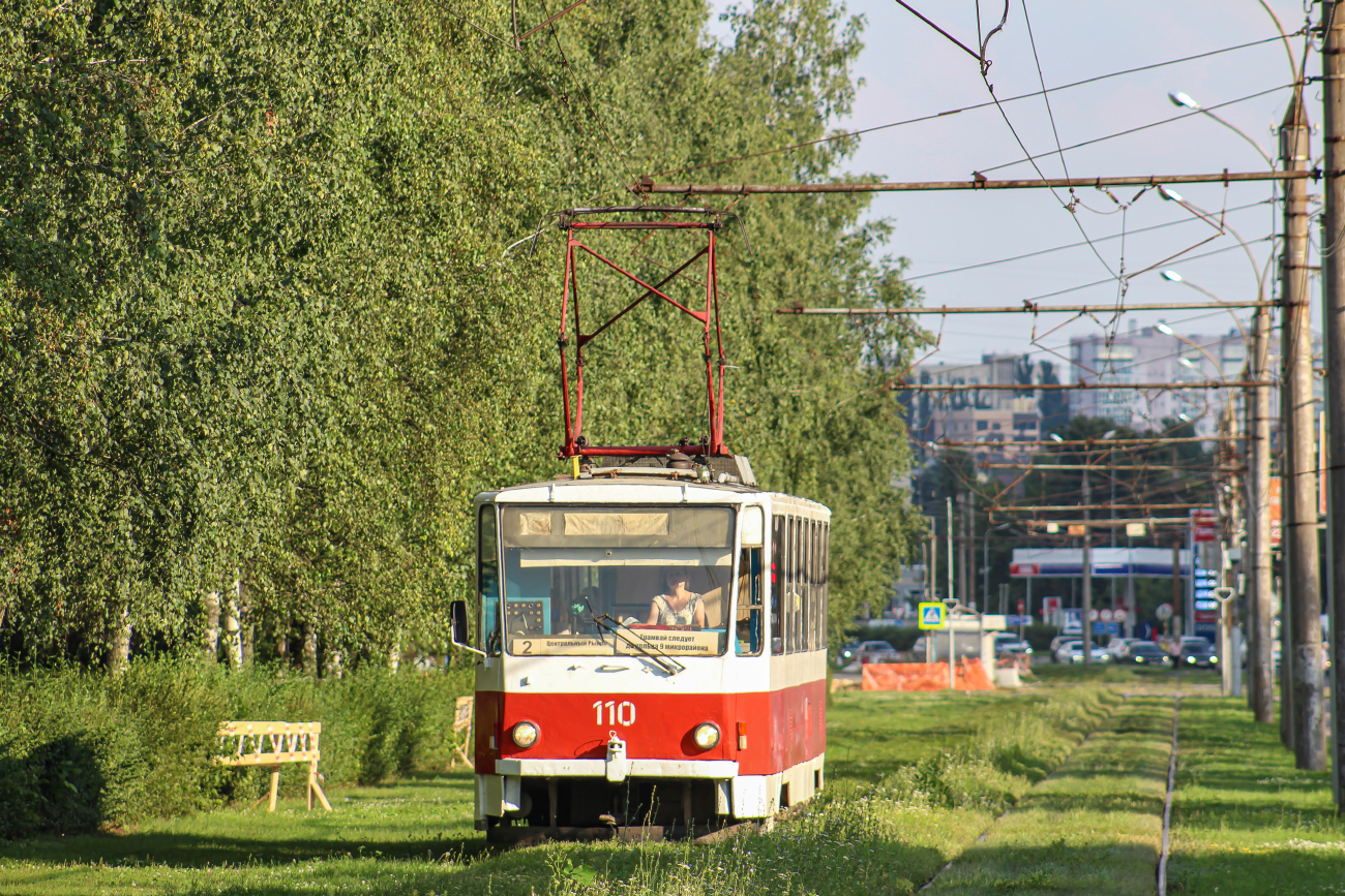 Липецк, Tatra T6B5SU № 110