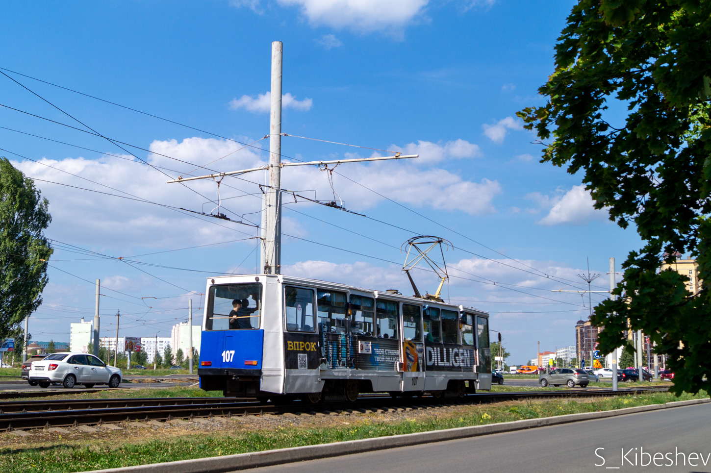 Нижнекамск, 71-605 (КТМ-5М3) № 107