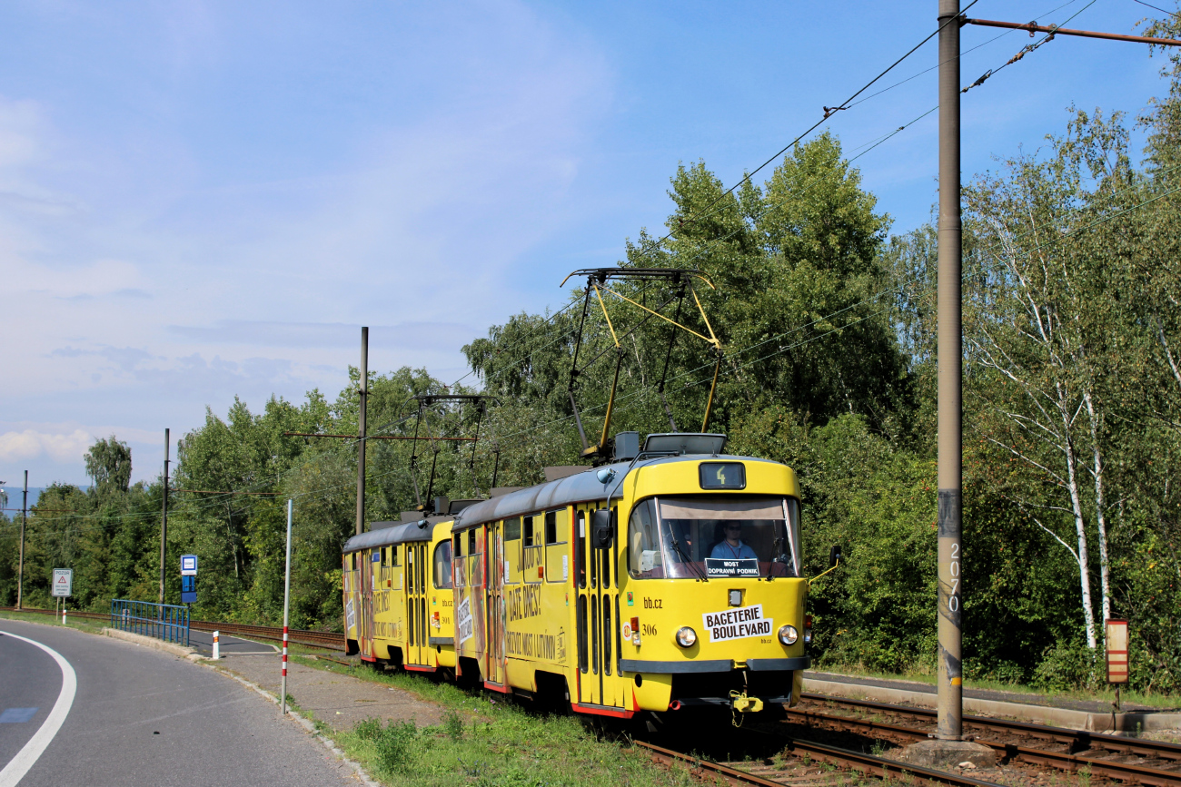 Мост ― Литвинов, Tatra T3M.3 № 306
