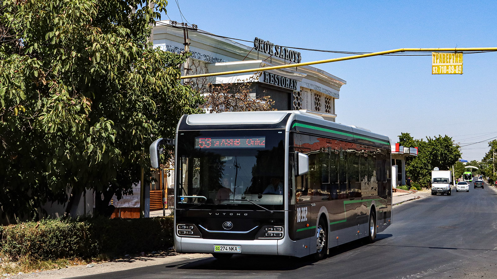Tashkent, Yutong ZK6126BEVG # 18392