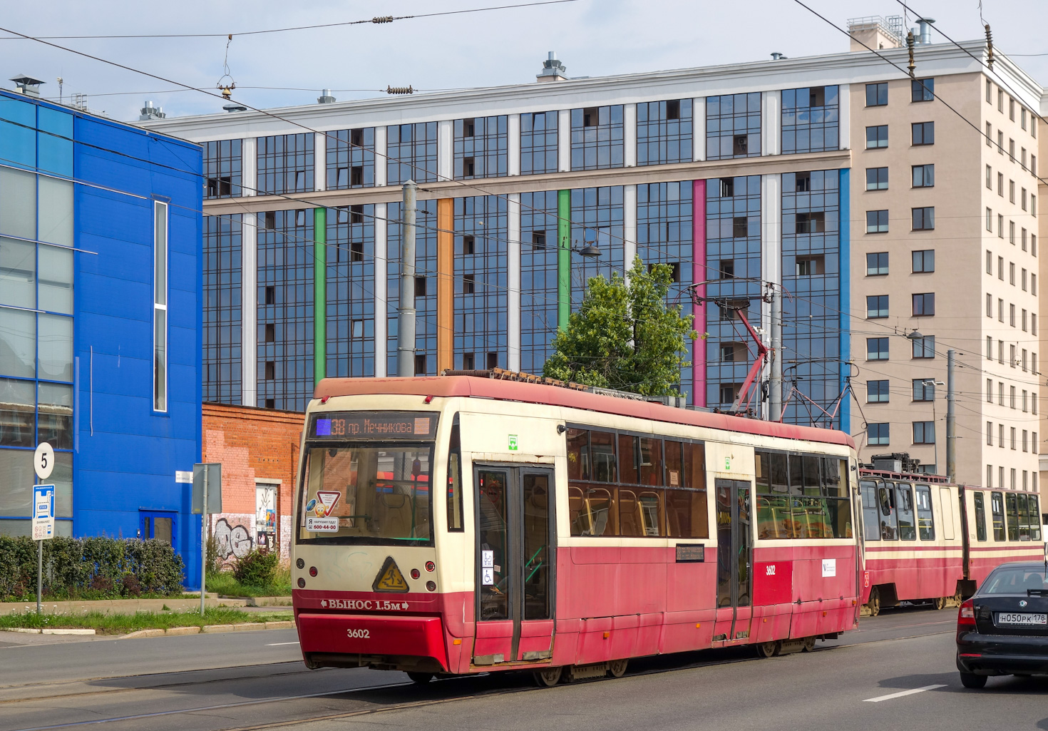 Санкт-Петербург, ЛМ-68М2 (мод. СПб ГЭТ) № 3602