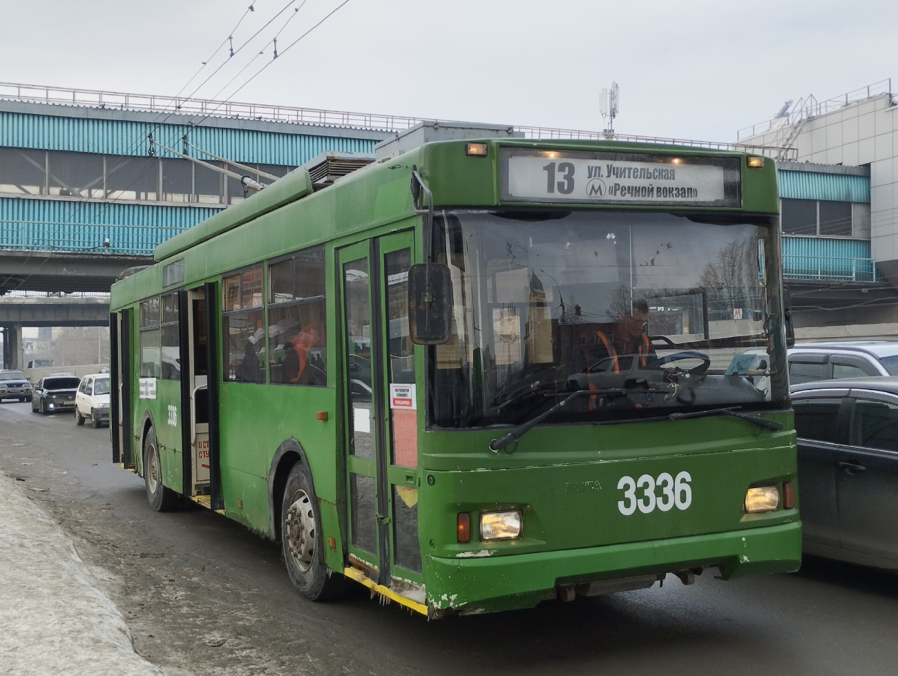 Novosibirsk, Trolza-5275.03 “Optima” č. 3336