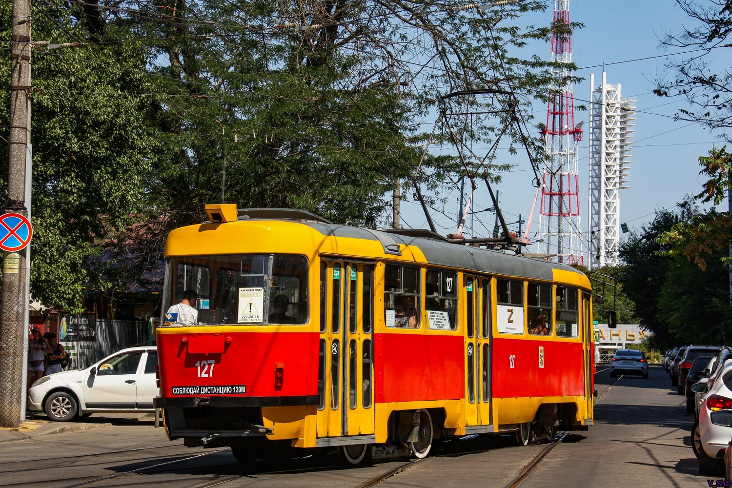Краснодар, Tatra T3SU № 127