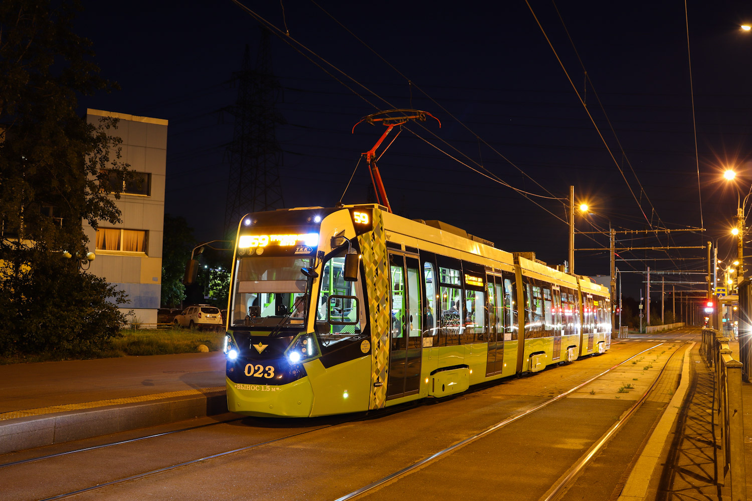 Санкт-Петербург, Stadler B85600M № 023
