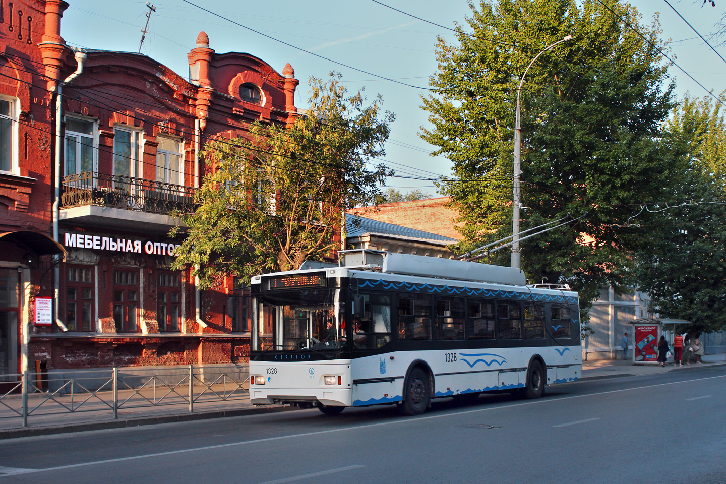 Saratov, Trolza-5275.03 “Optima” N°. 1328