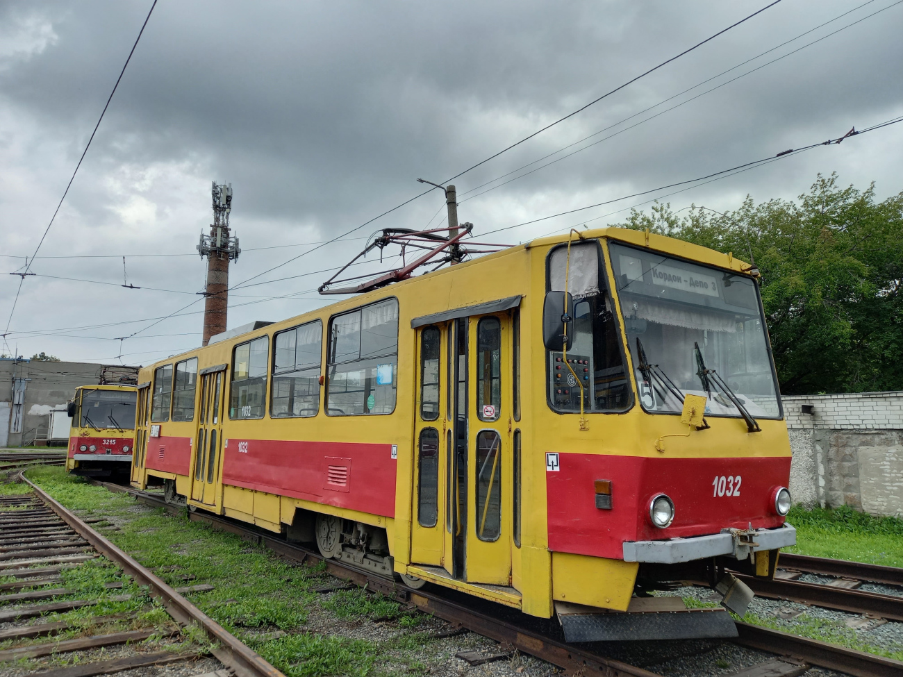 Барнаул, Tatra T6B5SU № 1032