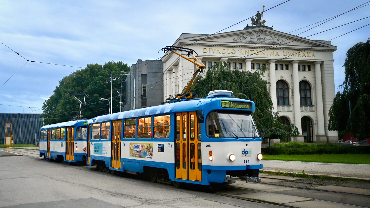 Острава, Tatra T3R.P № 970; Острава, Tatra T3R.P № 994