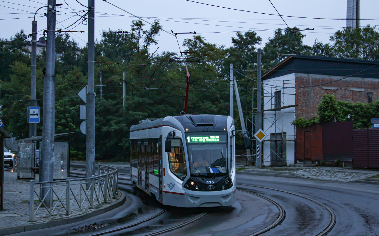 Ростов-на-Дону, 71-911E «City Star» № 115 Ростов-на-Дону, 71-911E «City Star» № 115