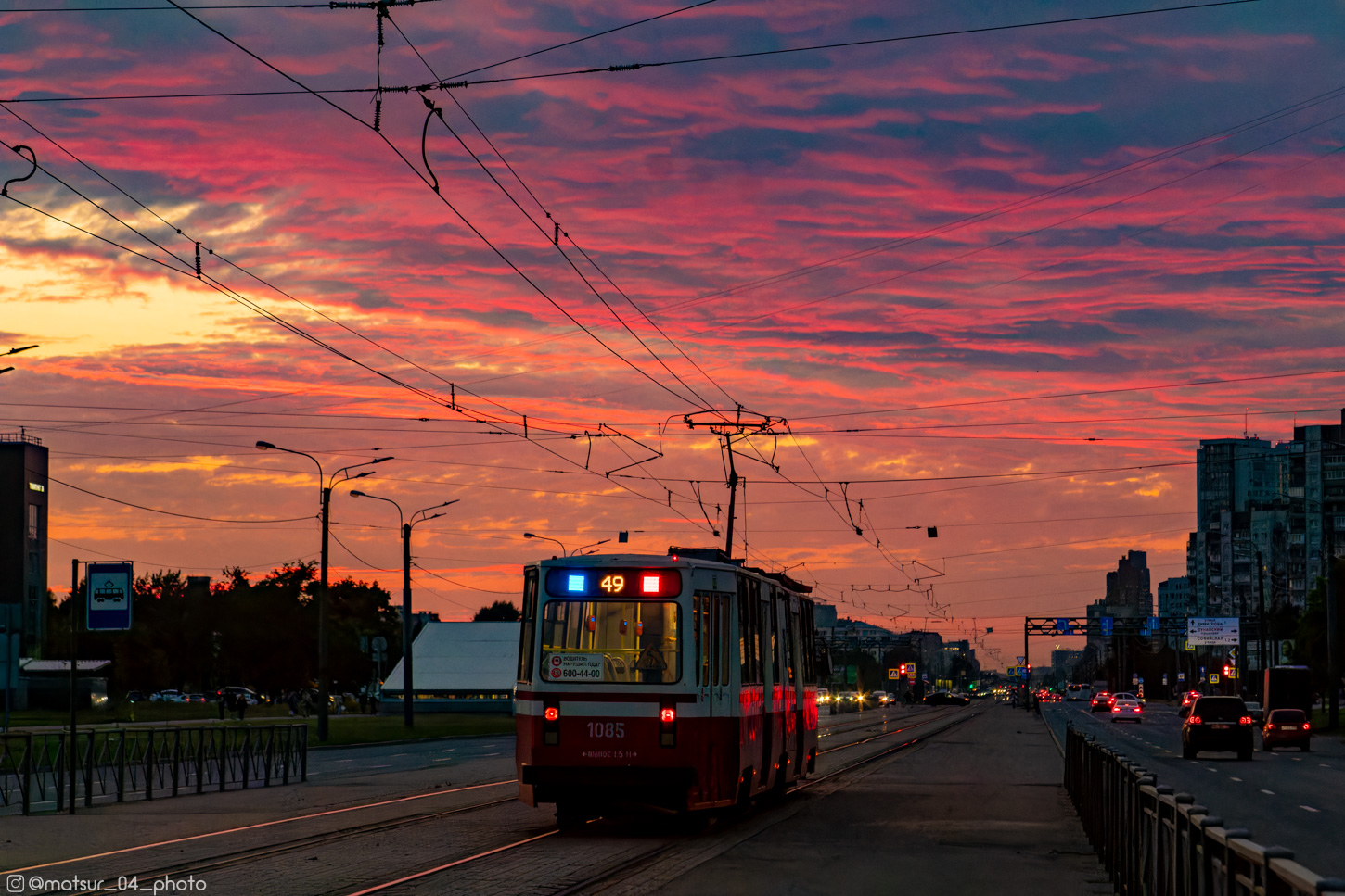 Санкт-Петербург, ЛВС-86К № 1085